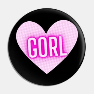 Pink Gorl Pin