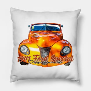 Customized 1941 Ford Special Deluxe Convertible Pillow