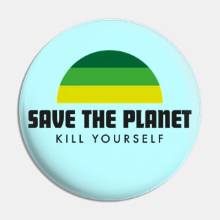 Save the Planet Pin