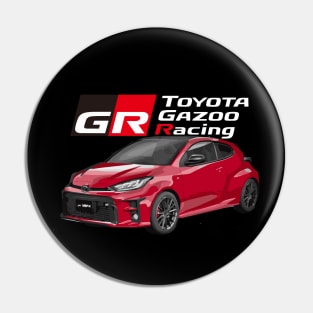 toyota gr gazoo racing red Pin