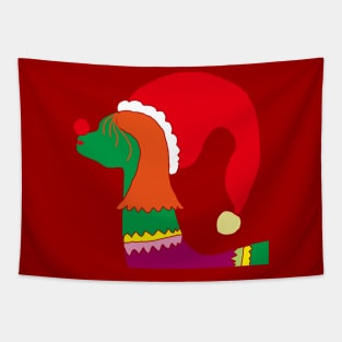 Dinosaur Christmas Tapestry