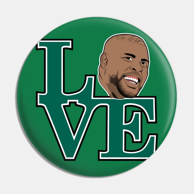 Philly Football Love Pin by generationtees