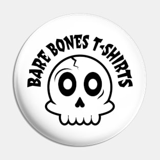 Bare Bones T-Shirts Logo Shirt Pin
