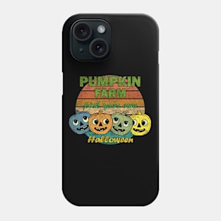 Pumpkin farm Phone Case