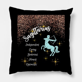 Sagittarius Zodiac Sign Astrology Tshirt Pillow