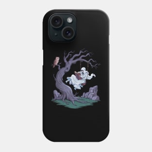Ghosts Reading Books Phone Case