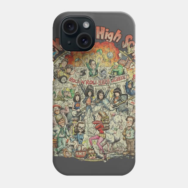 Rock 'n' Roll High School 1979 Phone Case by JCD666