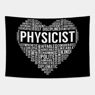 Physicist Heart Tapestry