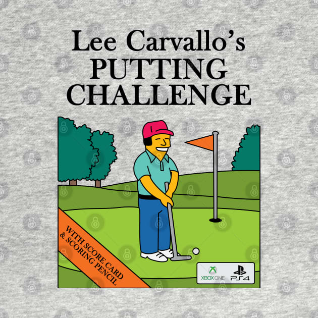 Discover Lee Carvallo's Putting Challenge - Simpsons - Tank Top