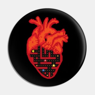 Heart-Man Pin