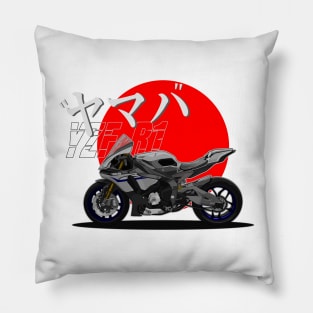 illustration of the YAMAHA R1 Pillow