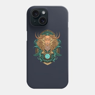 Leo Engraving Art Phone Case