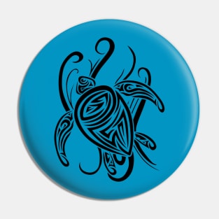 Tribal Turtle Pin