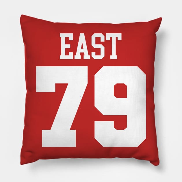 Dallas Tinker (Front & Back Print) Friday Night Lights Fan Art Pillow by darklordpug