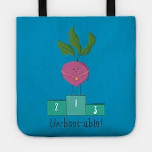 Un-beet-able, Funny Beetroot Vegetable Tote