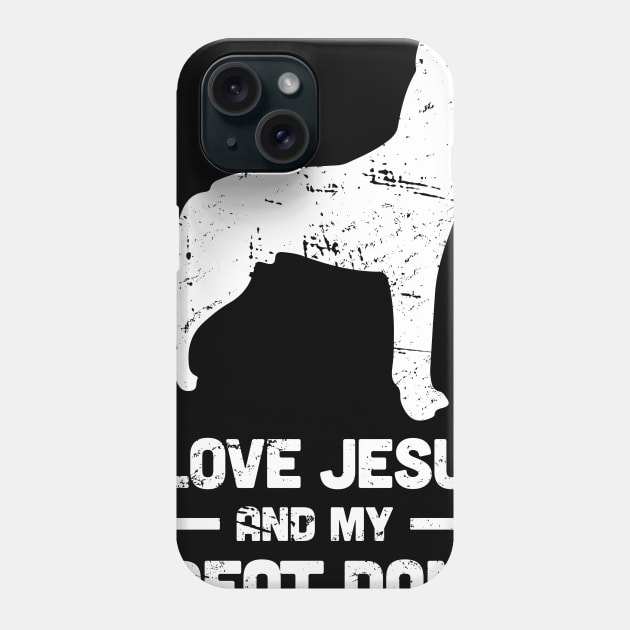 Great Dane - Funny Jesus Christian Dog Phone Case by MeatMan