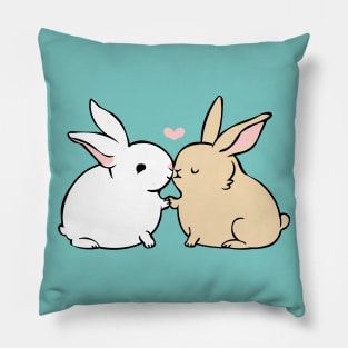 Bunny Kisses Pillow