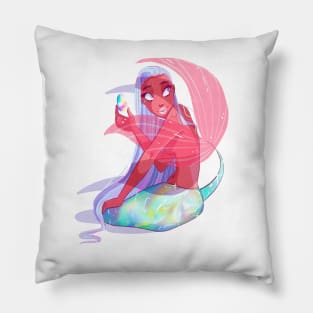 Opal Mermaid Pillow