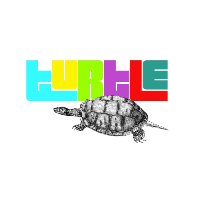 Retro Vintage Turtle by missdebi27