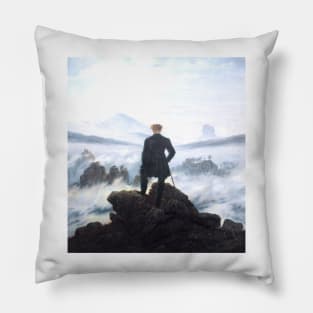 Wanderer above the Sea of Fog Pillow