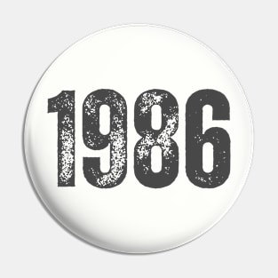 1986 Pin