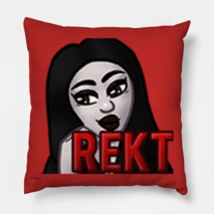 Get Rekt Emote Pillow