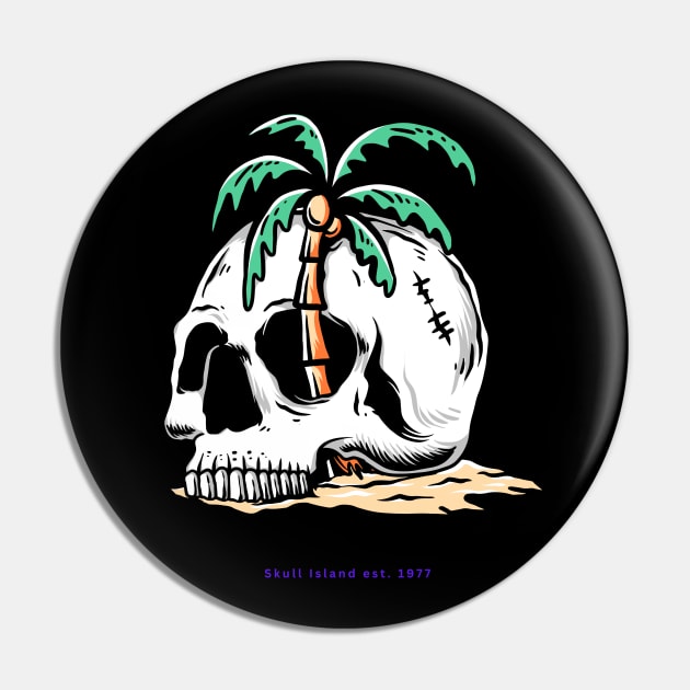 Skull Island Pin by AlmostMaybeNever