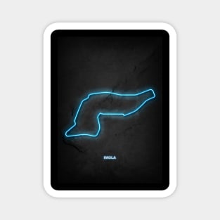 Imola Circuit Neon Magnet