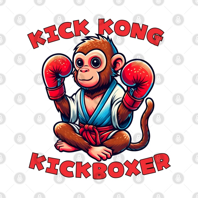 Kickboxing monkey by Japanese Fever