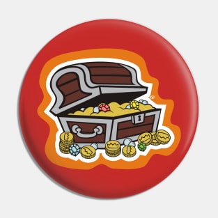 Pirate Treasure Chest Pin