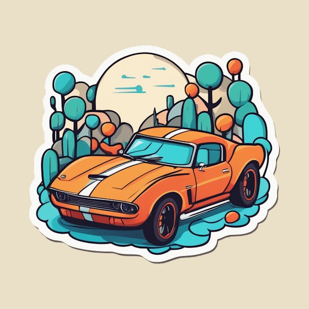 old sports car by XtremePizels