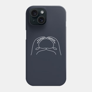 Greetings (white font) Phone Case