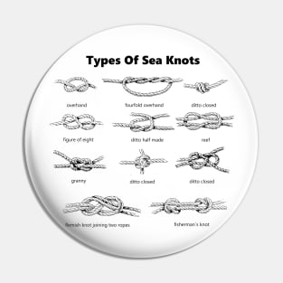 Types Of Sea knots Pin