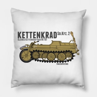 Kettenkrad T-Shirt Pillow