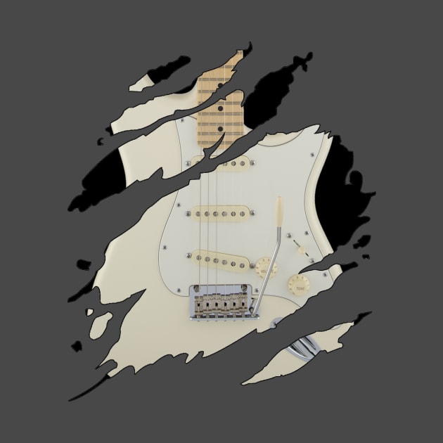 White Stratocaster Soul by Flyingpanda