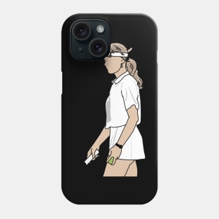 Graf tennis Phone Case