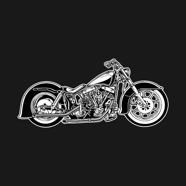 Big B/W Bike by kbilltv