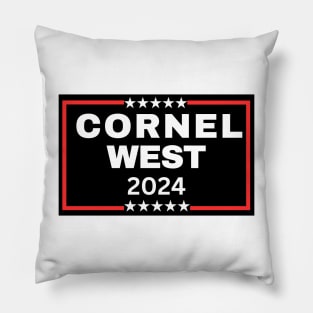 CORNEL WEST PRESIDENT 2024 Pillow