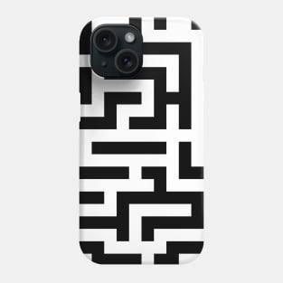 Simple Labyrinth Pattern Phone Case