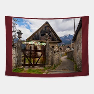 Lane in Luint, Italy Tapestry