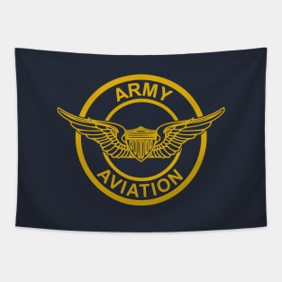 Army Aviator Wings Patch Tapestry