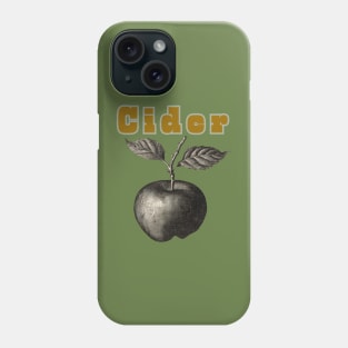 Cider. Classic Pomme Apple Style Phone Case