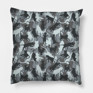 Cats Urban Camouflage Pillow