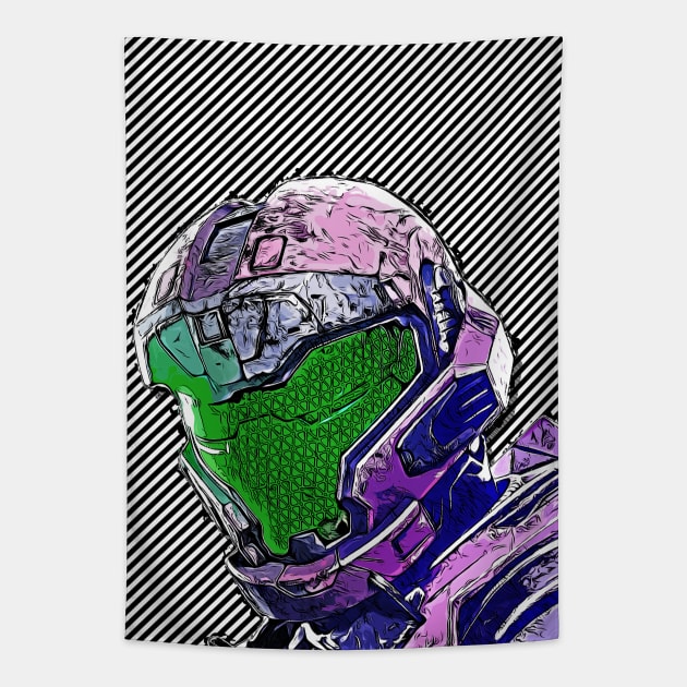 Master Chief Tapestry by RifkyAP28