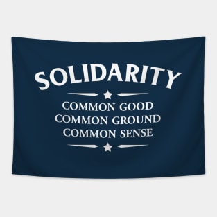 American Solidarity Party Slogan Tapestry