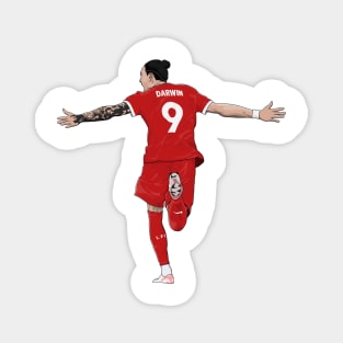 Darwin Nunez Liverpool Football Player Magnet
