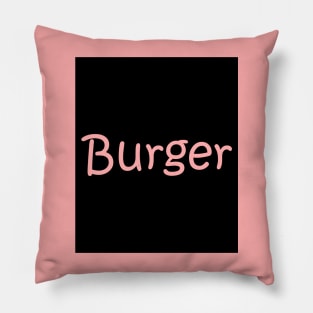 Burger Pillow