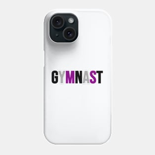 GYMNAST (Asexual/Demisexual Colors) Phone Case