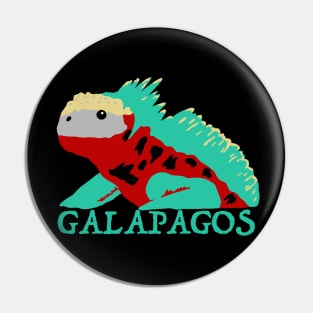 Galapagos Marine Christmas Iguana Pin