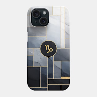 Capricorn Zodiac Sign Pattern Phone Case